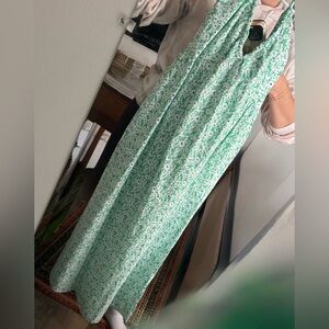 Universal Thread Mint Floral Maxi Skirt